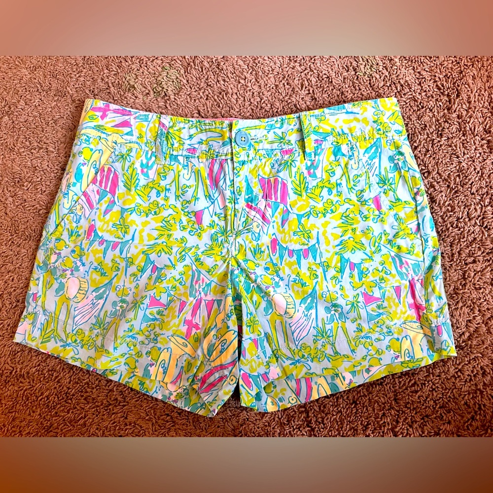 HTF Holy Grail Hops and Pops Lilly Pulitzer Shorts
